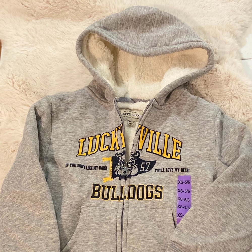 Lucky Brand Zip Up Hoodie